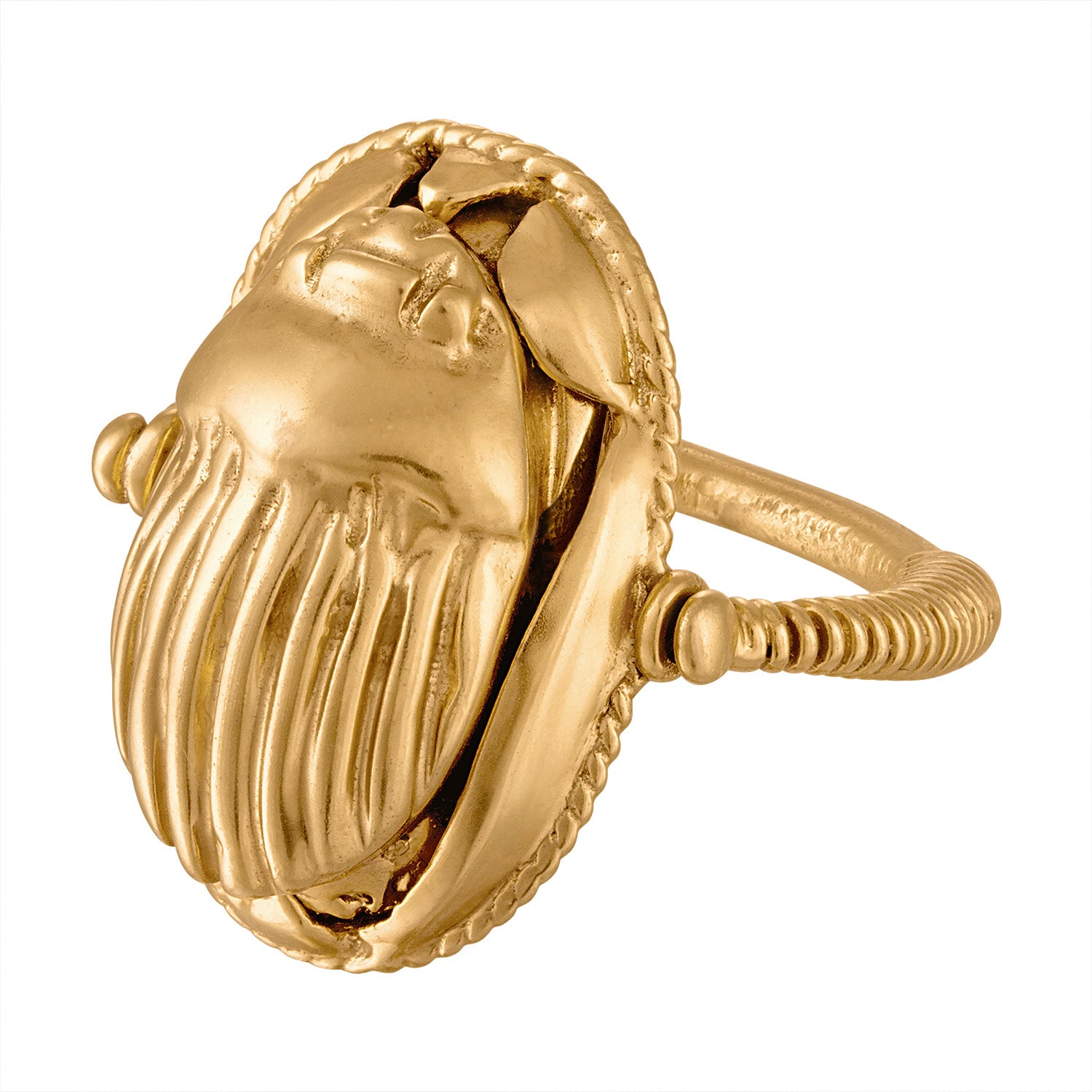 Scarab Cobra Cult Ring – Brimstone Jewellery