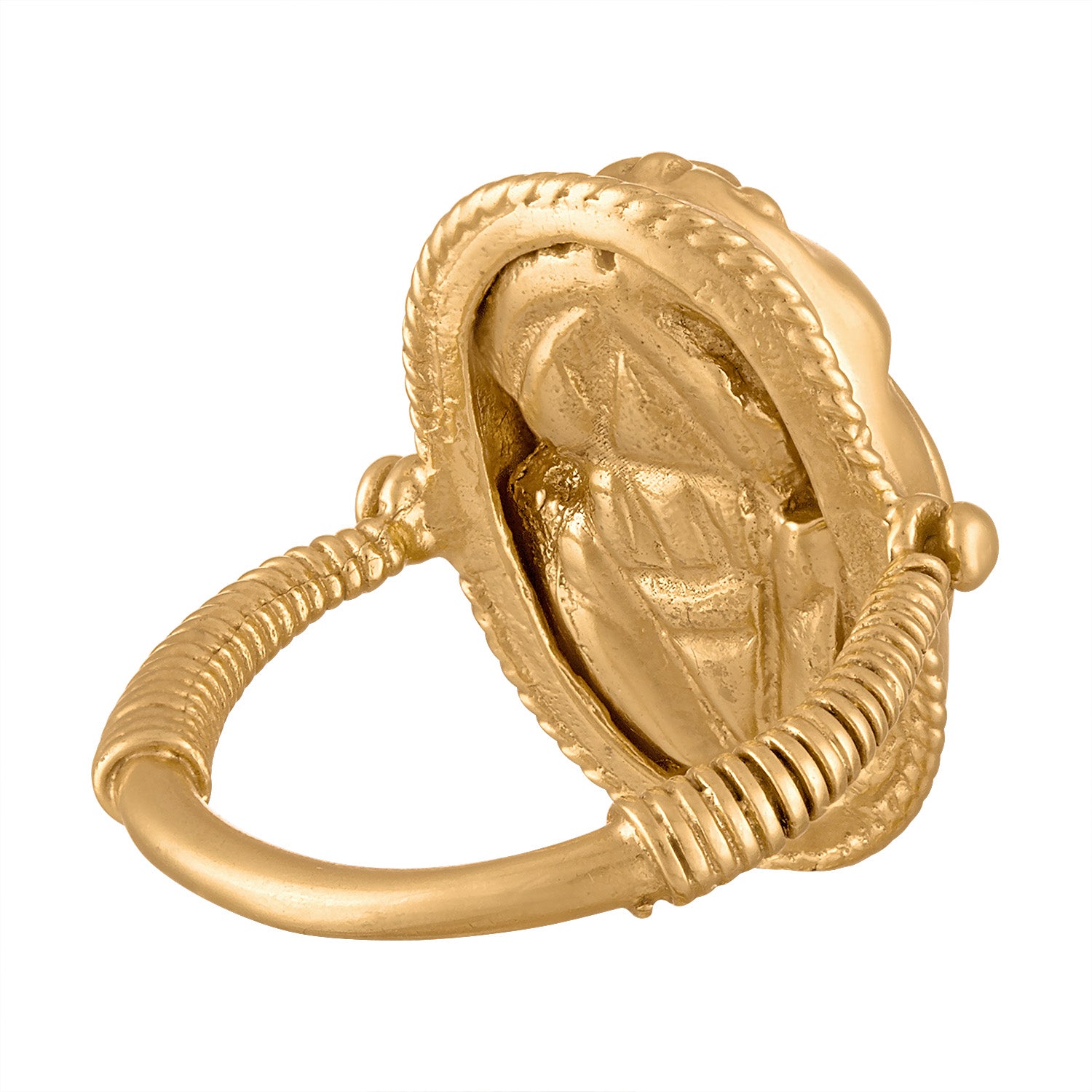 Scarab Amulet Ring