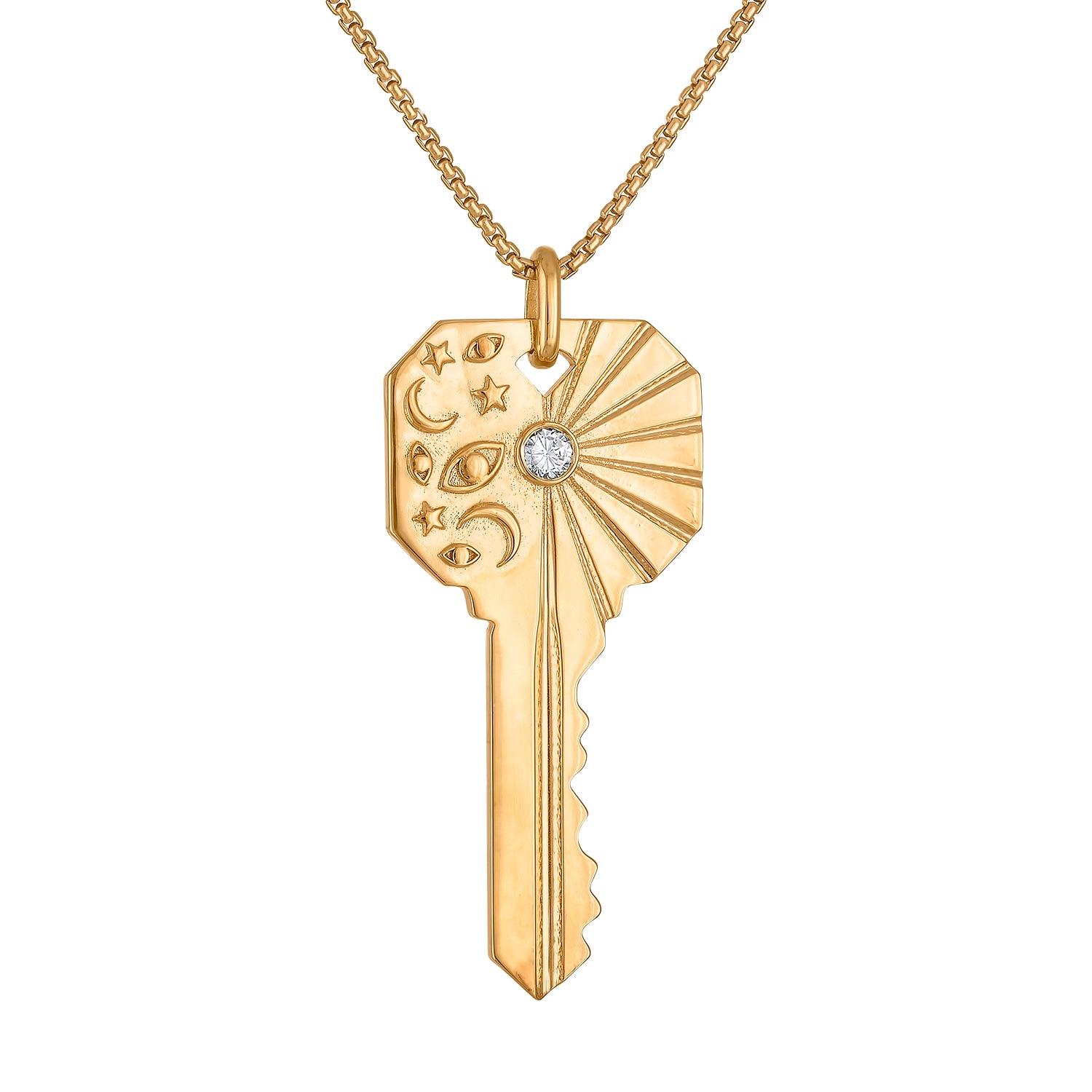 Cosmos Key Necklace