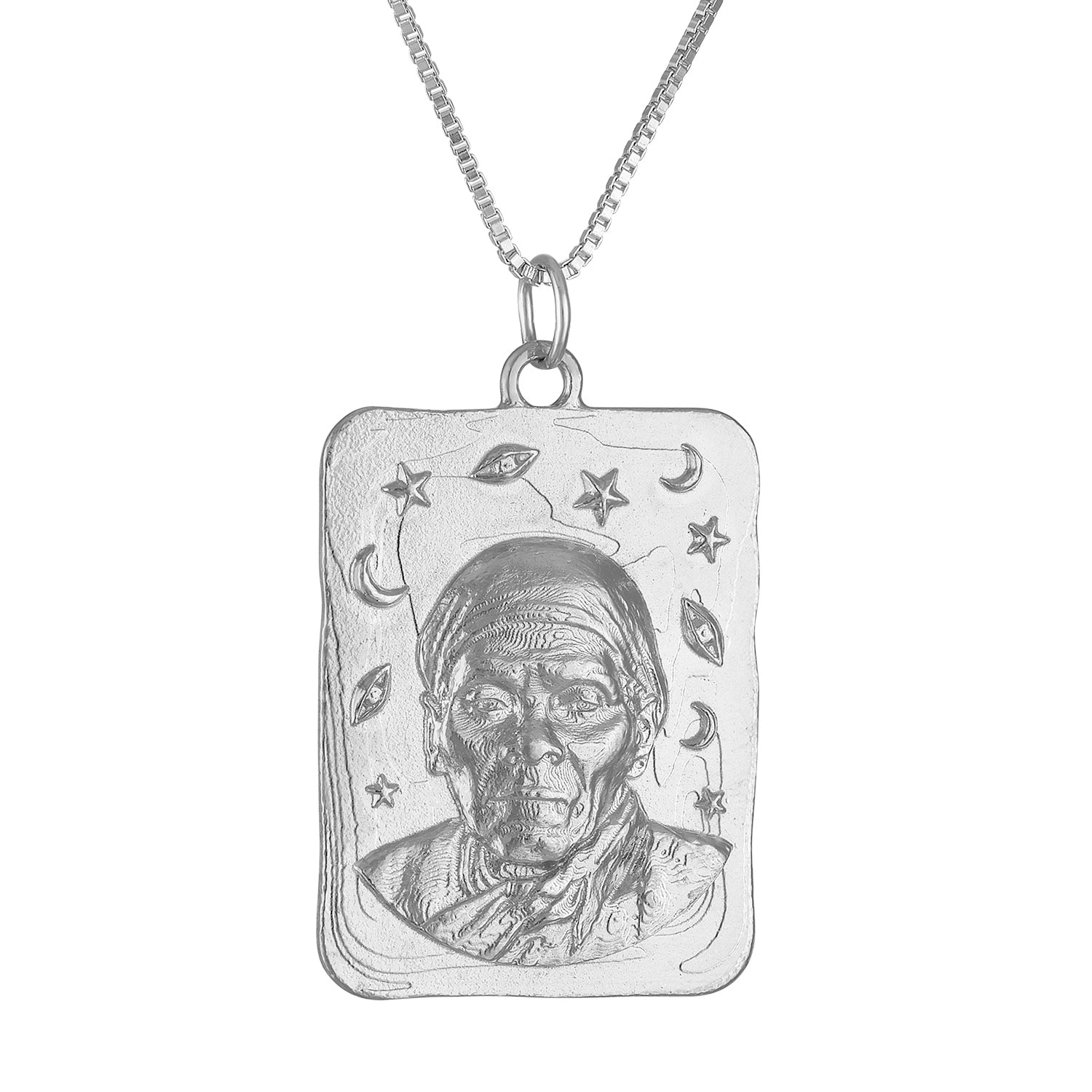 Harriet Tubman Square Medallion Necklace