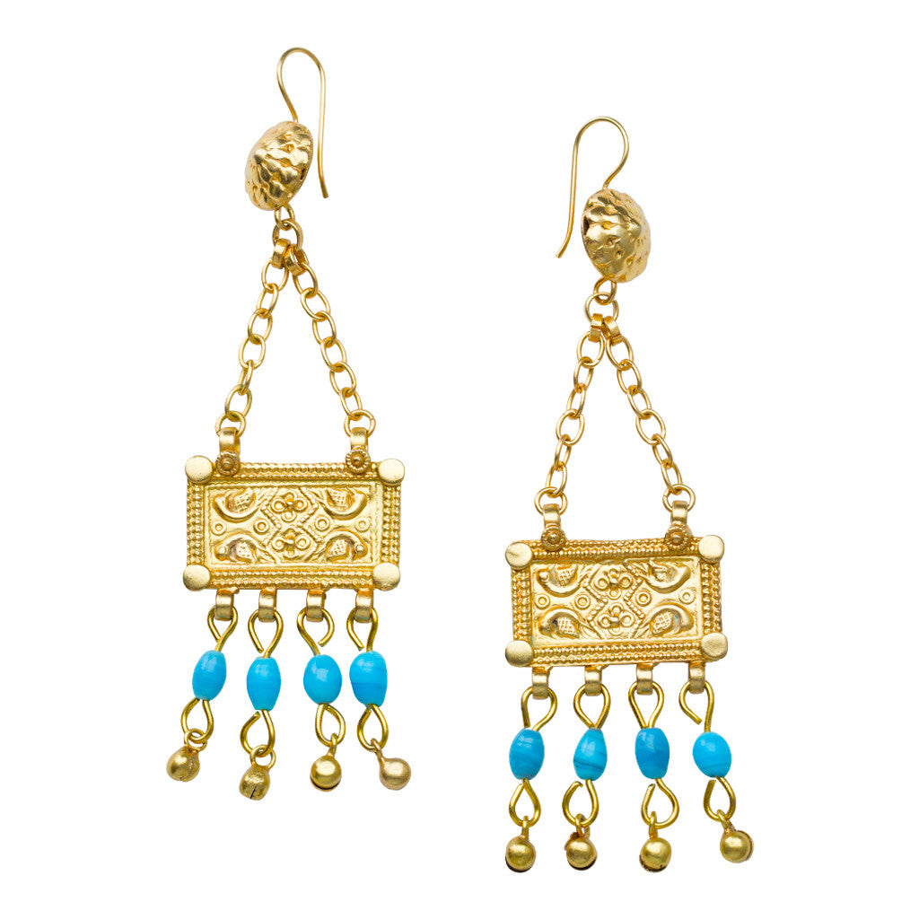 Hagosa Turquoise Earrings