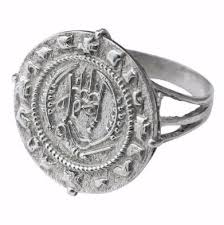 Axum Silver Coin Ring