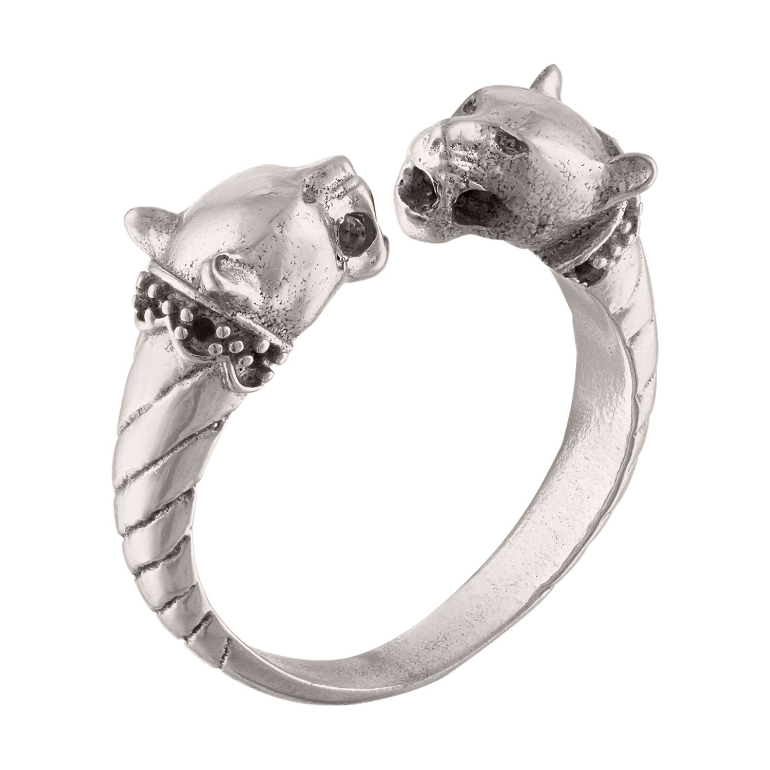 Double Headed Lioness Ring